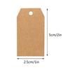 Label Kraft Paper Tags Price tags DIY 100Pcs 5*2.5cm