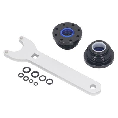 Front Mount Hydraulic Steering Cylinder Seal Kit with Pin Wrench Hydraulic Steering Support Bracket