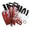Halloween Bloody Knife Garland Flag Suitable for Haunted House Banners Halloween Birthday Party Indoors Yard Decoration Supplies
