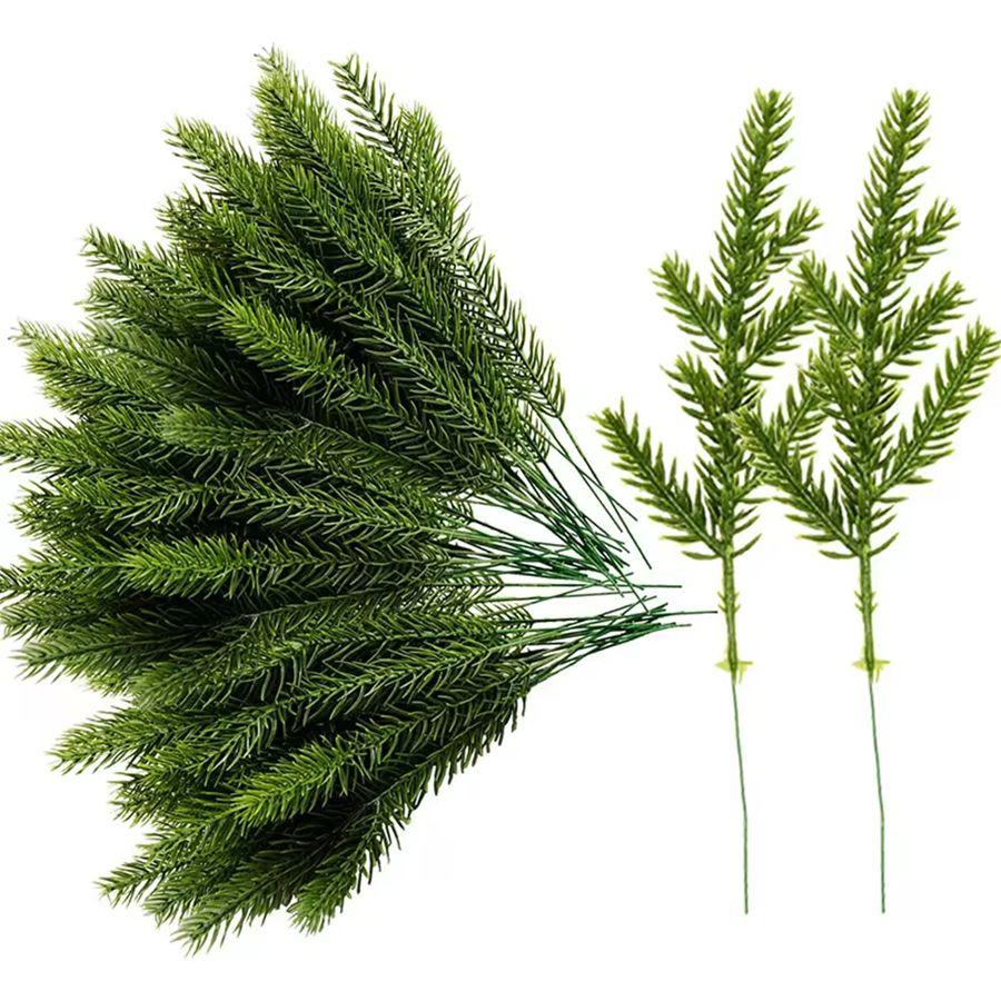 Artificial Plant Hot sale Festival Tree Pine Needles Decor Home Room Outdoor Yard Garden Scrapbook Diy Gift Candy Box Accessorie