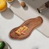 Acacia Wood Serving Tray Cake Appetizer Plate Home Decor Decorative Food Dish Kitchen Countertop Charcuterie Board Sushi Plate