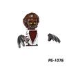 Classic Horror Series Figure Dolls Mini Building Blocks Set Halloween Dress-Up Role Play Collection Gift Toy