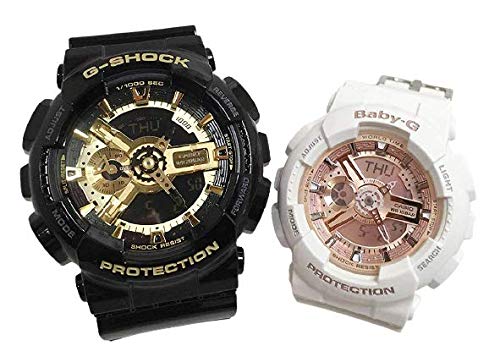 

CASIO G-SHOCK & BABY-G Pair Watch Black & White GA-110GB-1AJF BA-110-7A1JF