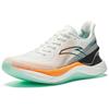 Anta 2.0 Pro Comfortable Cushioning Non-Slip Wear-Resistant Low-Top Casual Running Shoes Men Sneaker White Orange Black 112435538-3
