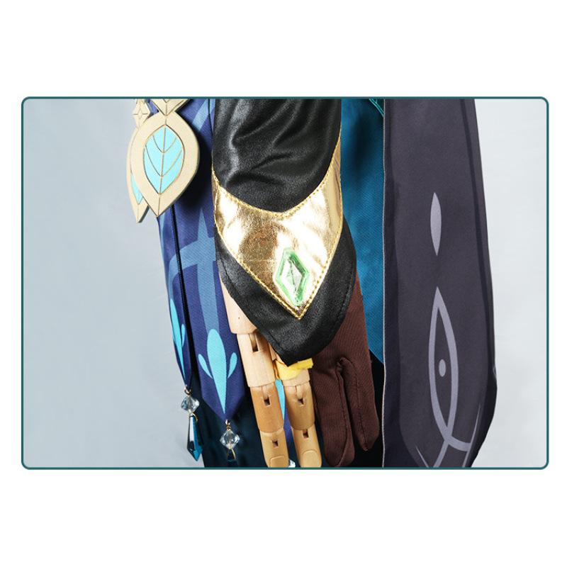 Game Sumeru Al Haitham Cosplay Costume AlHaitham Wig Men's Uniform Halloween Alhaitham Outfits