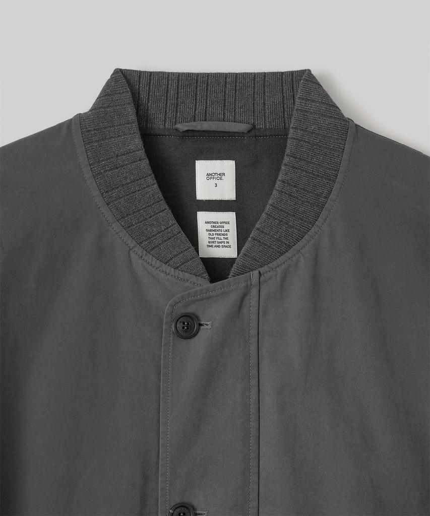 Another Office Brushed Bomber Jacket (Graphite)