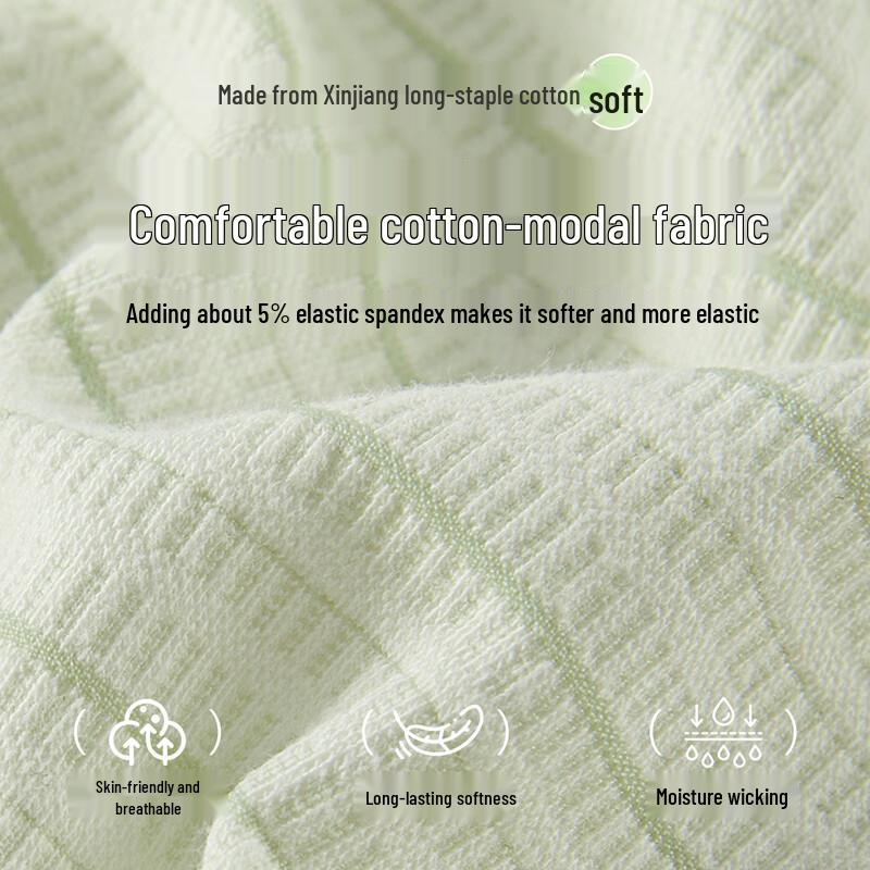 Maoren Women's 4-Pack Antibacterial Cotton Crotch Briefs