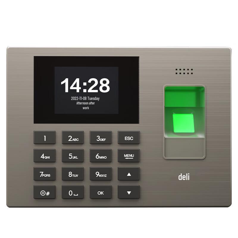 Deli 14060W Fingerprint Attendance Machine