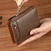 Anti-theft RFID Leather Wallet for Man ID Bank Credit Card Holder Bag Woman Wallets School Teacher Gift Luxury Vintage Zip Purse