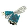 1 Pcs Hl-340 New Usb To Rs232 Com Port Serial Pda 9 Pin Db9 Cable Adapter Support Windows7-64