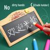 Dust-Free White Chalk Set for Kids & Teachers - Home & Classroom Use