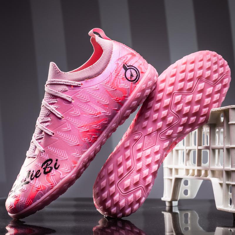 New Broken Nail Adult Football Shoes Men'S And Women'S Professional Training Long Nail Football Shoes Low-Top Youth Sports Shoes