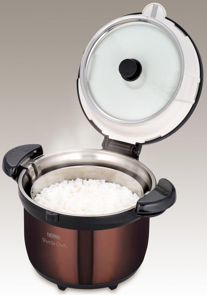 THERMOS Shuttle Chef Vacuum Insulated Cooker Clear Brown CBW 3.0L KBG-3000