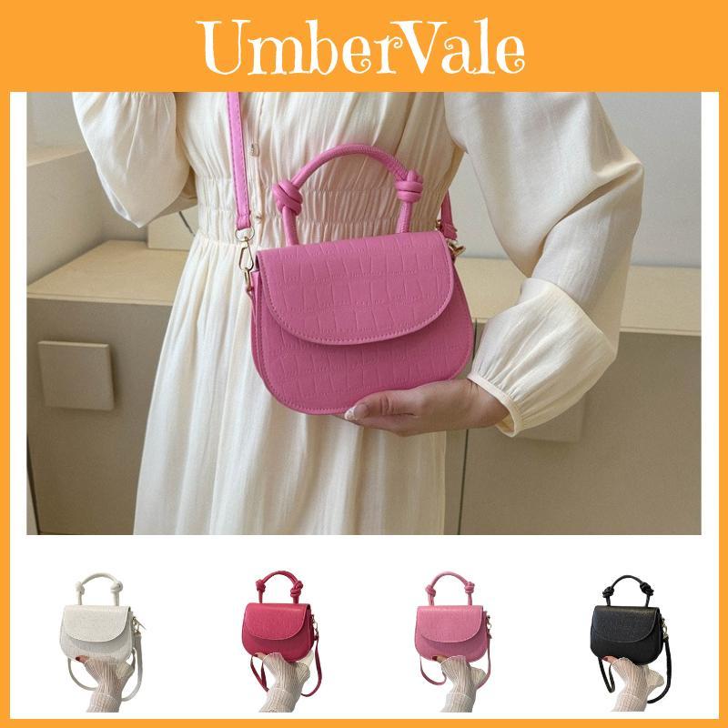 Trendy New Autumn Style 2023 Stone Texture Solid Color Urban Minimalist Shoulder Handbag