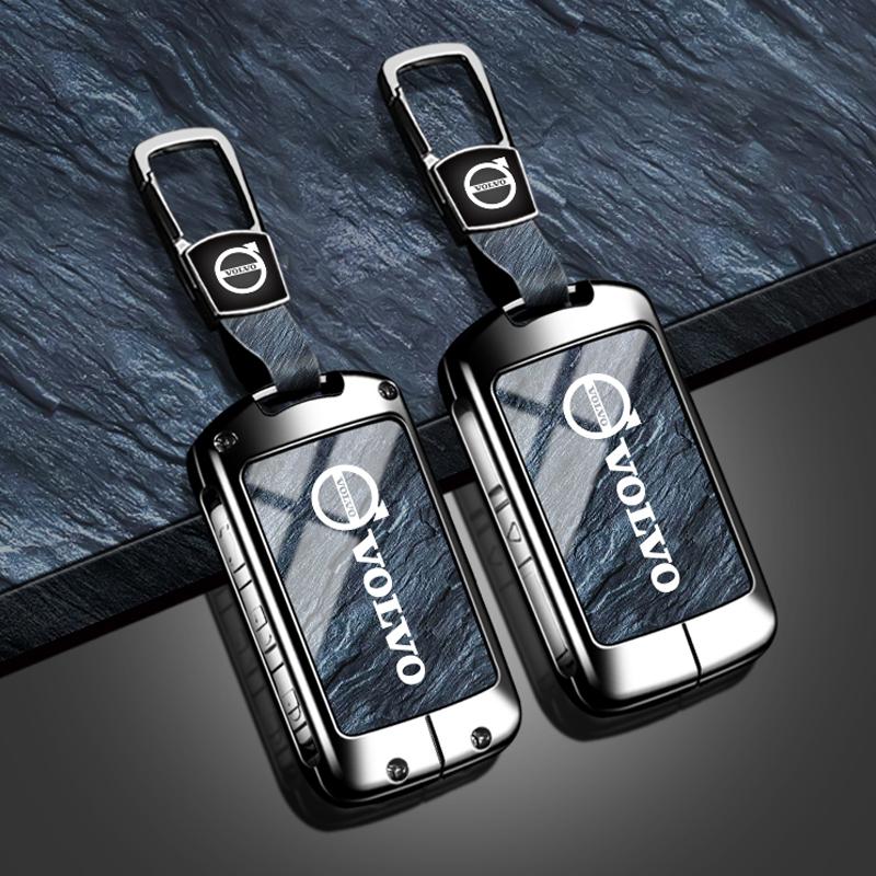 Autofernbedienung Schlüsselanhänger Tasche Hülle Halter Für Volvo S60 S90 XC40 XC60 XC90 V60 V90 Polestar 1 Polestar 2 Schutz Zubehör