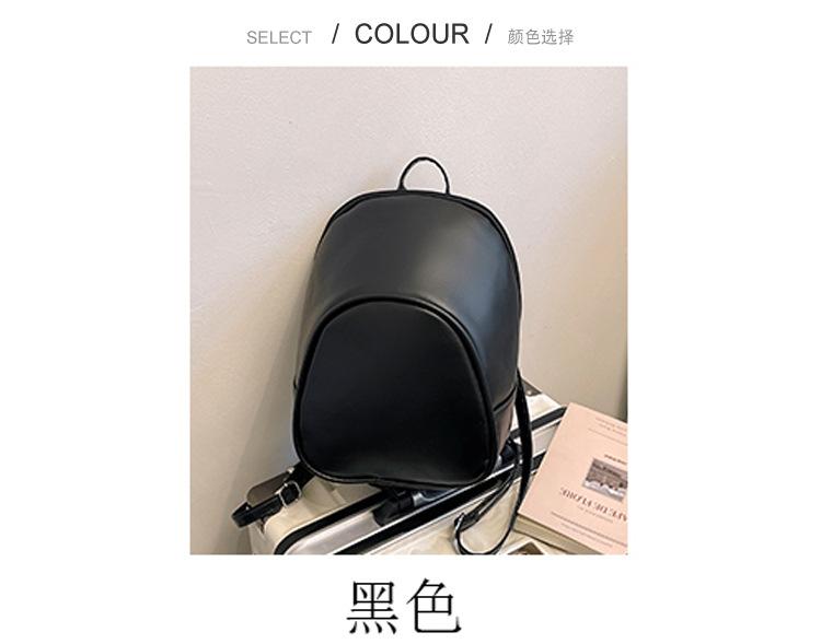Schoolbag Texture Simple Spring New Bag Fashion Leisure Personalized Backpack 1011 Niche Design Women's Backpack