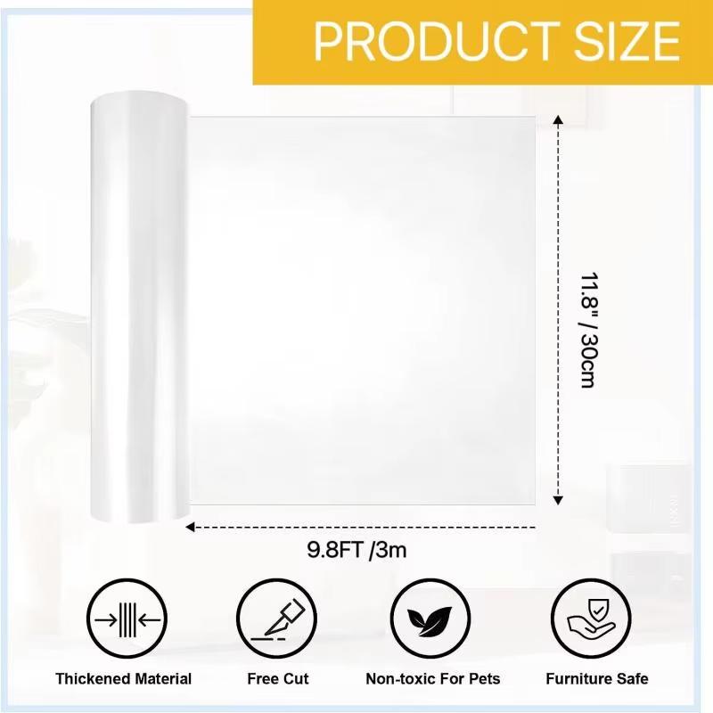 Nálepka s páskou na ochranu proti poškrábání koček od koček Transparentní samolepicí páska pro výcvik domácích mazlíčků na sedací nábytek