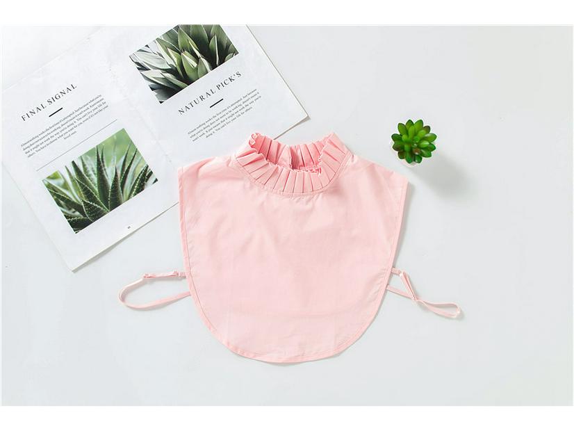 Tang Jing Stil Damen Rüschenspitze Dickey mit Halbhohem Kragen