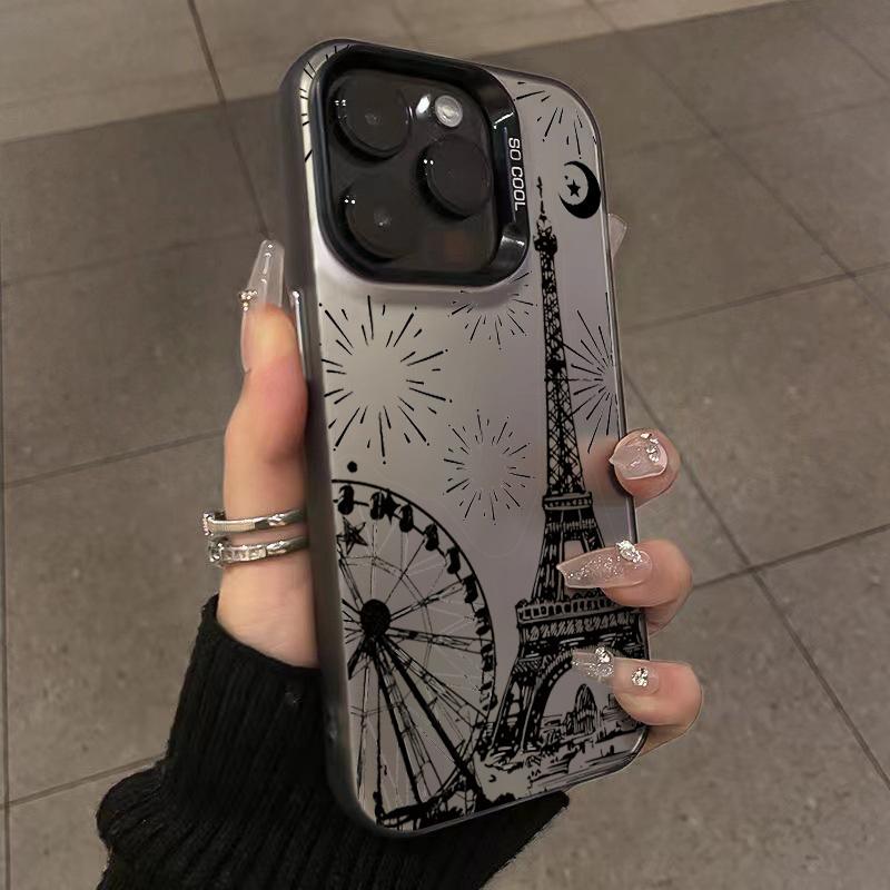 Firework Castle Pattern Shockproof Phone Case For  Mi 11 Lite 5G 14 13T 13 12T 12X Poco F5 X5 X6 M6 Pro Hard Matte Cover