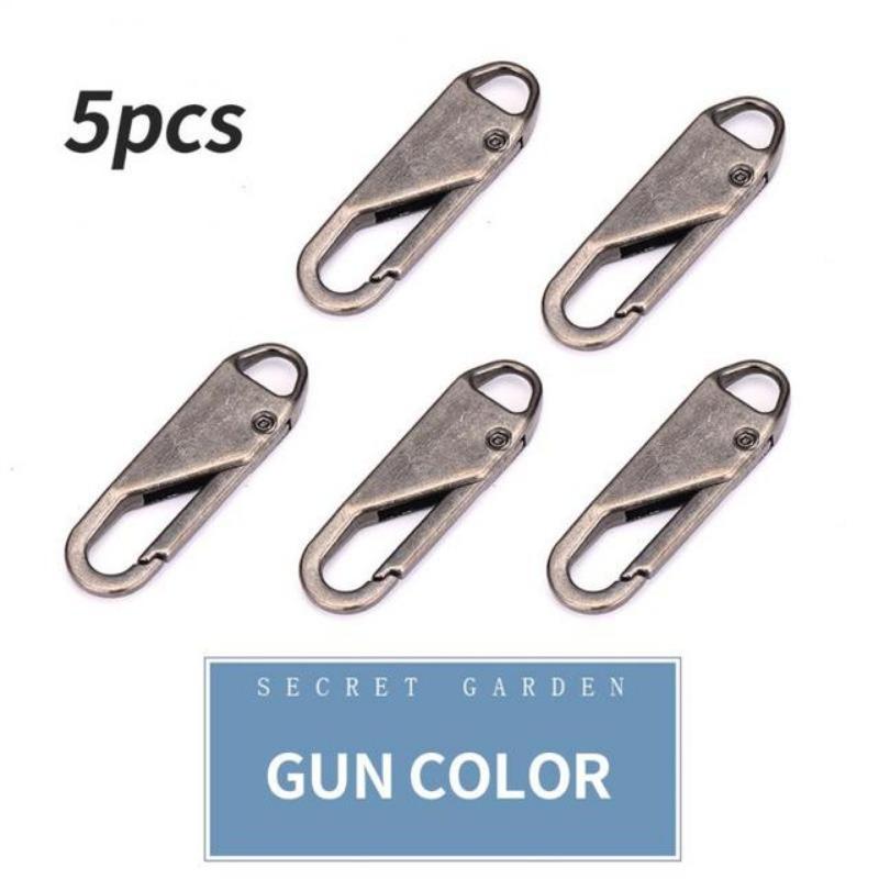 Reißverschlussschieber, sofortiger Reißverschluss-Reparatursatz, Ersatz für kaputte Schnalle, Reisetasche, Koffer, Reißverschlusskopf, DIY, Nähen, Basteln