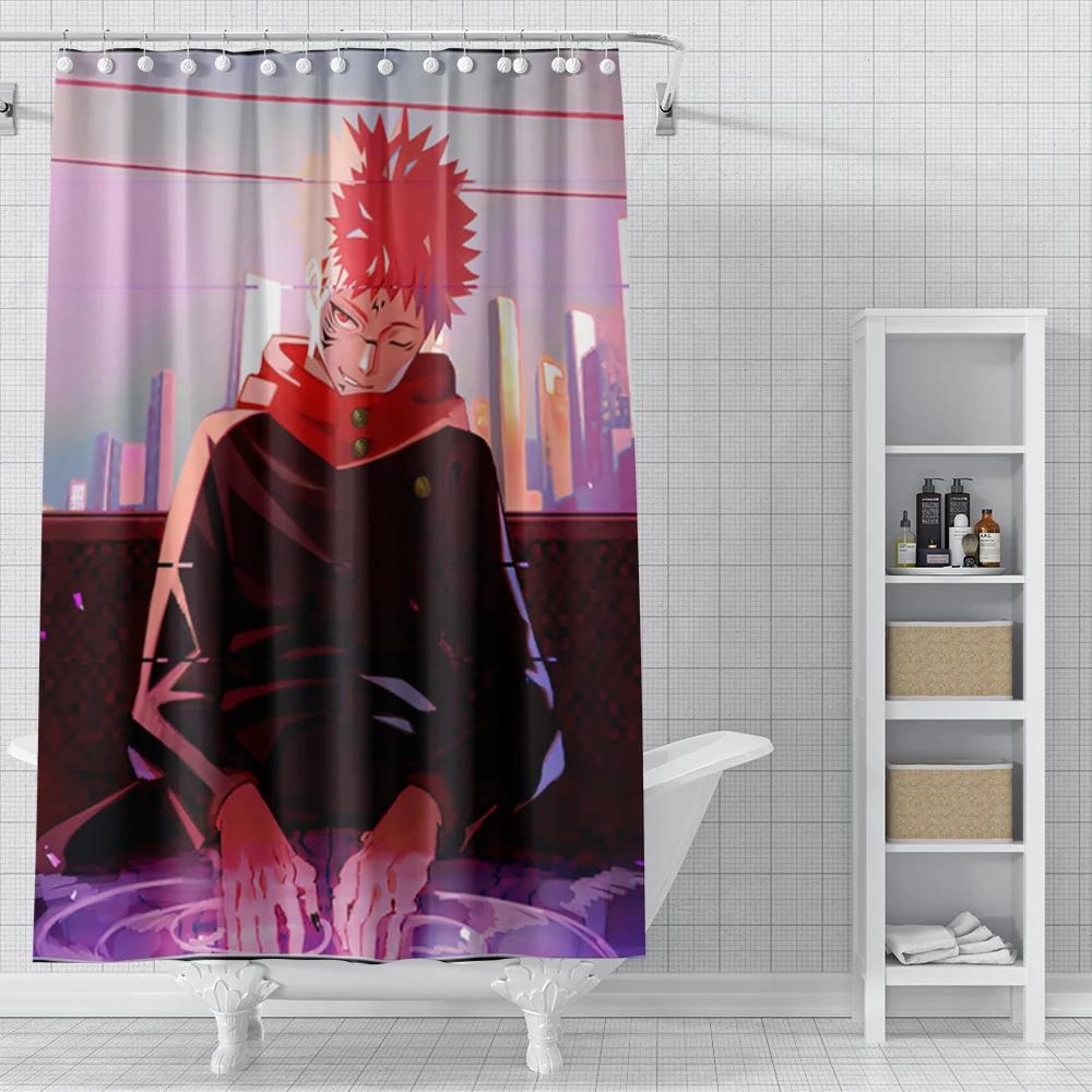 Tende da doccia per casa per bagno Animali paesaggio tessuto impermeabile bagno Tende tenda da doccia moderna 180x200 240x200