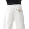 Spring and Autumn American High Street Ripped Jeans Men's Loose Straight Wide Legs Pants