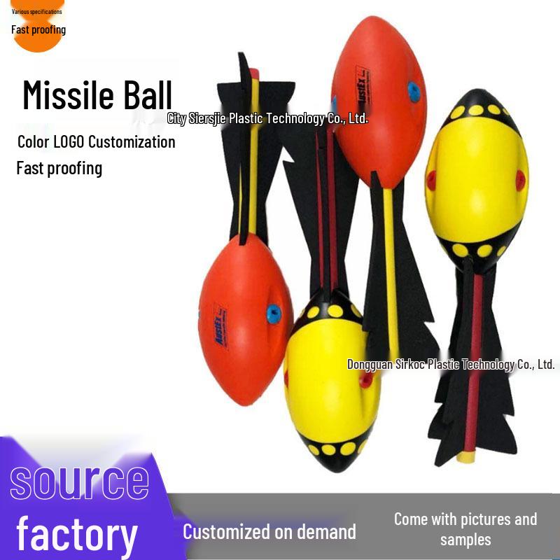 

PU Foam Whistle Rocket Ball - Dart Throw & Stress Reliever