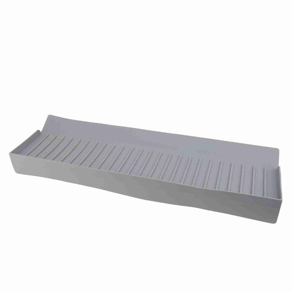 Sink Edges Protector Expandable Silicone Splashproof Mat Multipurpose Countertop Guard for Kitchen Bathtub Sinks