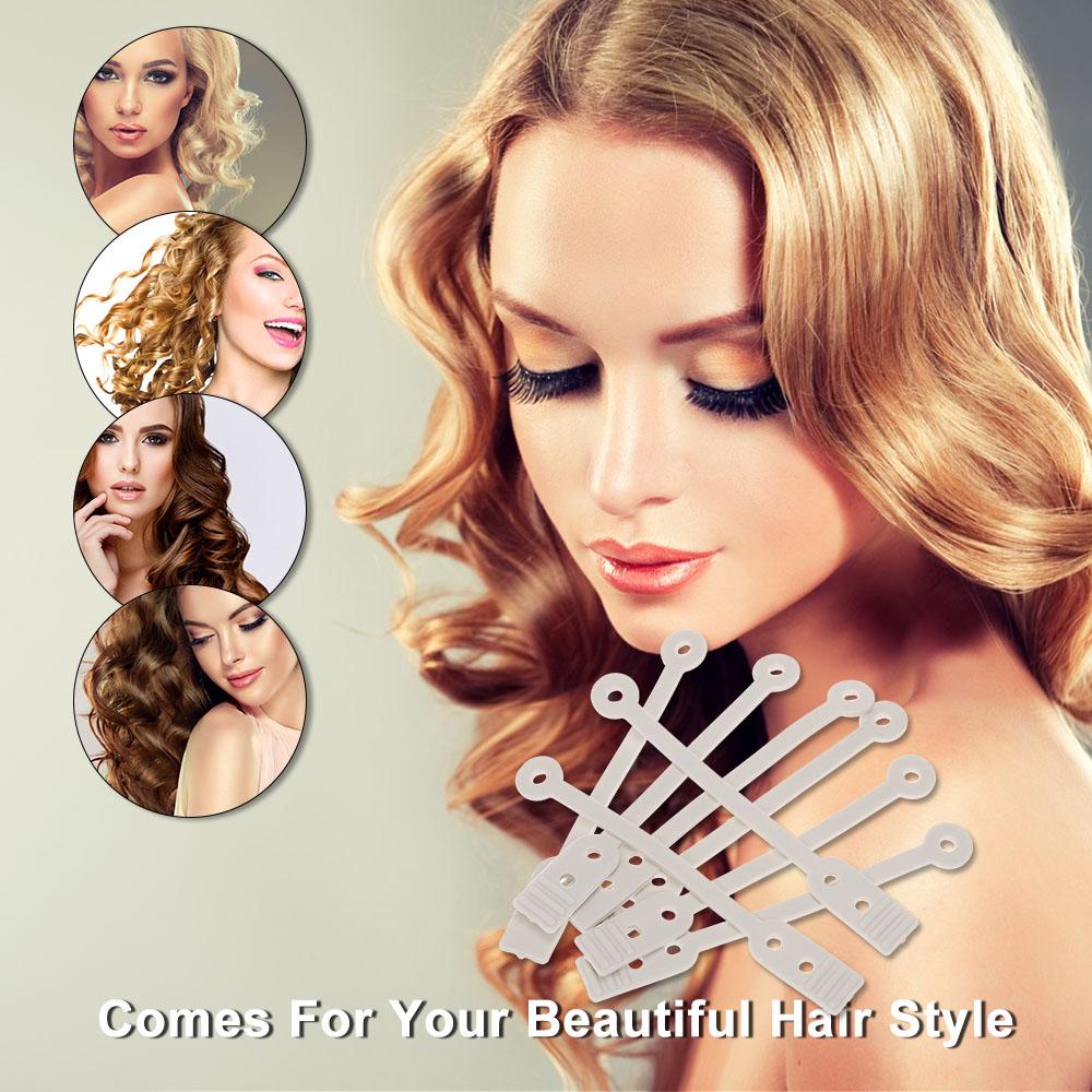 Rubber Band for Hair 50pcs Salon Reusable Cold Wave Rods Rubber Band Hair Roller Curling Curler Perms Hairdressing Maker Styling