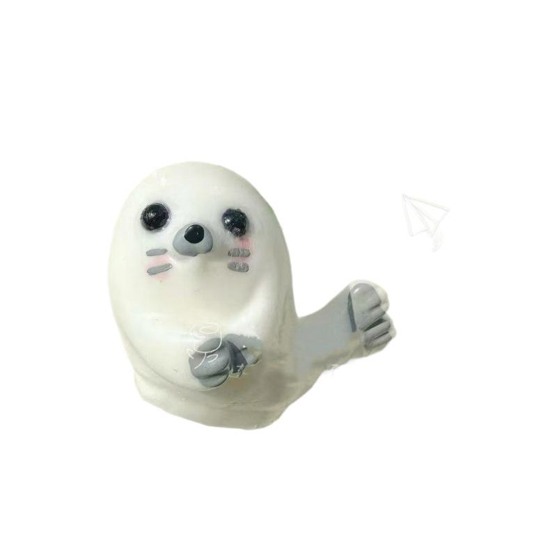 Cute Soft Plush Seal Animal Squeeze Toys Slow Rebound Antistress Toys Girls Kids Toy Gifts Pinch Stress Relief Adult Sensory Toy
