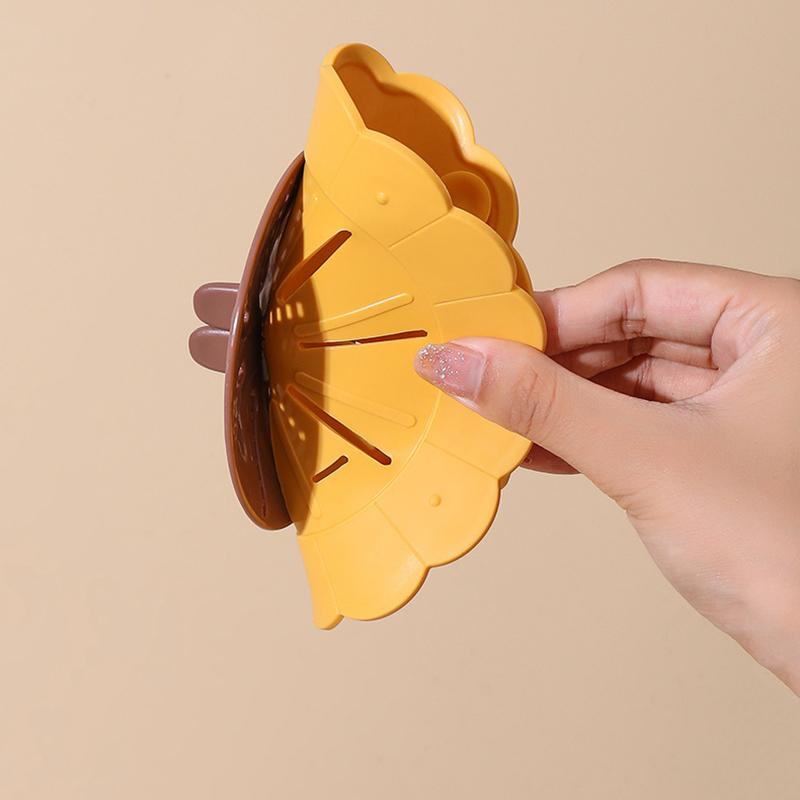 WTEMPO 1PC Creative Insect and Odor Proof Floor Drain Bathroom Drainage Outlet Hair Anti Clogging Filter Kitchen Sink Filter Cover