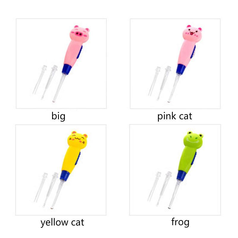 

Light LED Dig Flash Light Ear 3x Вибір вуха Засіб для видалення воску Вибір вушної раковини Чисті вуха frog