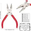 Coil Winding Tool Six-section Pliers Rustproof Bail Making Pliers Jewelry Pliers  Jewelry
