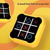 Educatief XO spelconsole speelgoed Multifunctionele puzzel Schaakgeheugenspel 3-in-1 Interactieve elektrische draagbare spelmachine Peuters Jongens Meisjes Cadeau