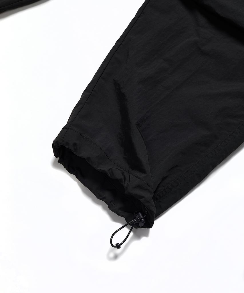 SOUNDSLIFE Hard Shell Parachute Pants Black