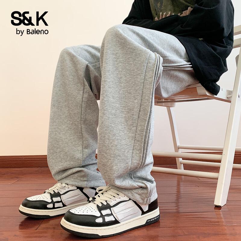 Pantalon de survêtement Baleno Série S&K Coupe décontractée Jambe droite pour homme