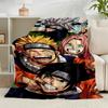 1PC Ninja Team Adventure Flannel Blanket Gift, Suitable for Both Men And Women, Soft Ideal for Beds And Sofa, Birthday Or Christmas Gift