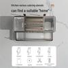 Square Multi-functional Kitchen Knife & Utensil Rack