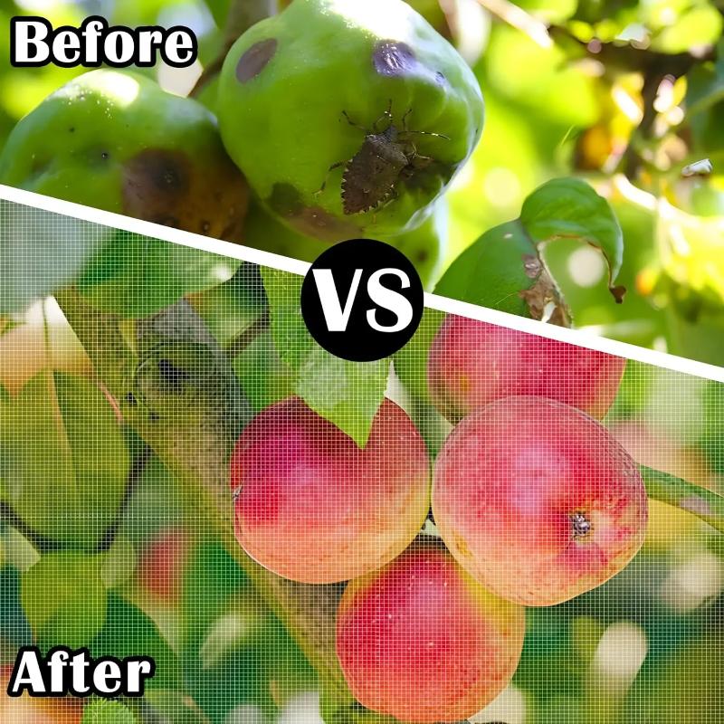 Housse Filet Anti-Insect pour Arbres Fruitiers Conçue Pour Protéger les Plantes des Ravageurs Oiseaux dans le Jardin Convient Pour Fruits Légumes Protection des Cultures