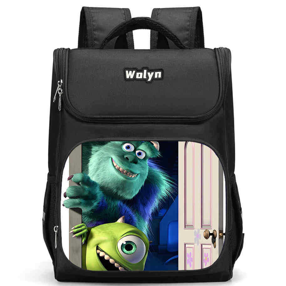 Monsters, Inc High Definition Druck Hoher Wert Anti-Buckel Verschleißfest Schulranzen Computertasche