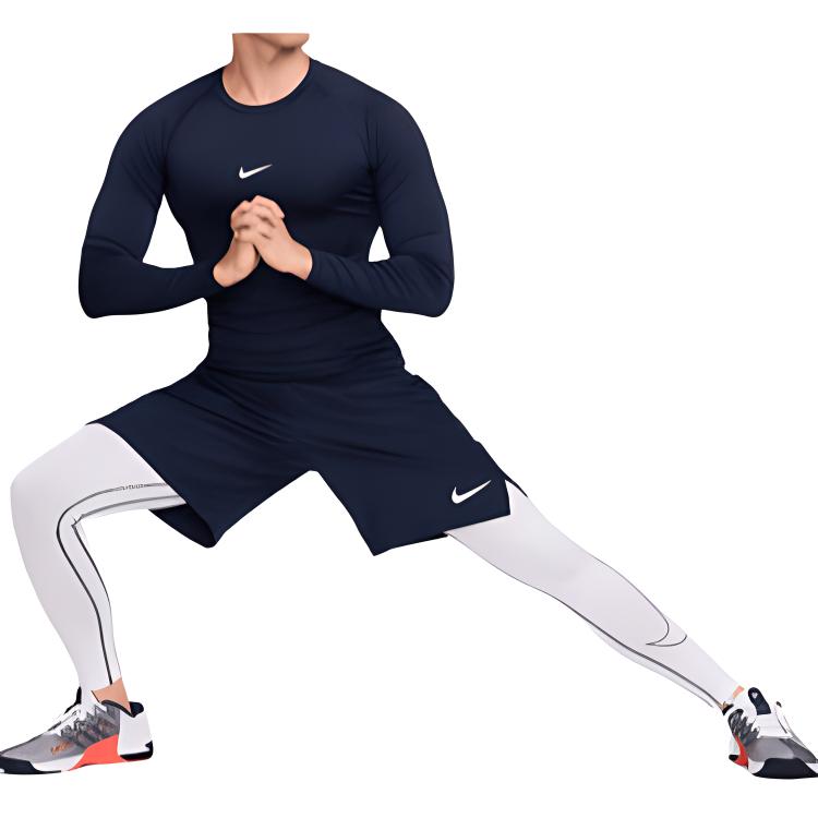 New Nike T Shirts Men's Dark Blue FB7920-451