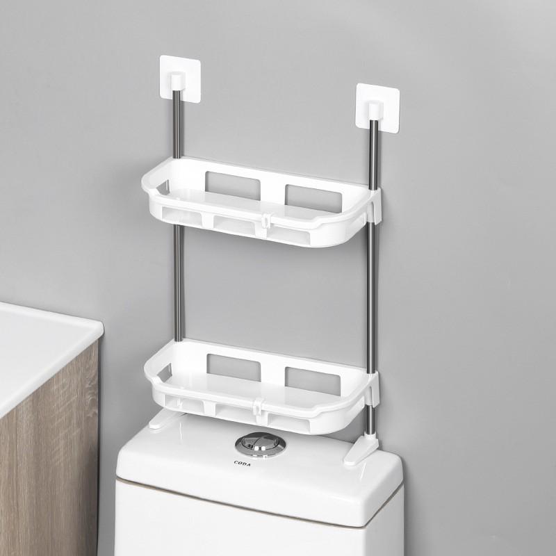 Wall-Mounted Multi-Functional Bathroom & Kitchen Storage Rack