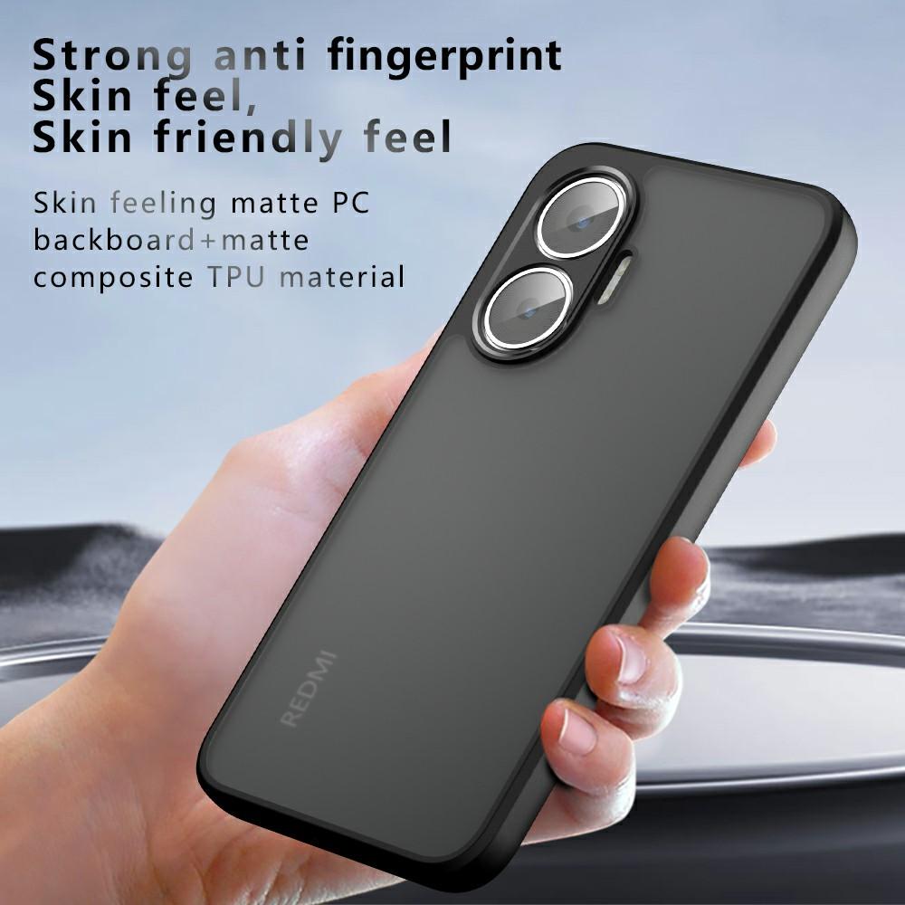 For Xiaomi Redmi Turbo 4 Pro 5G/Poco F7 5G Case Drop Proof TPU+PC Matte Back Phone Cover