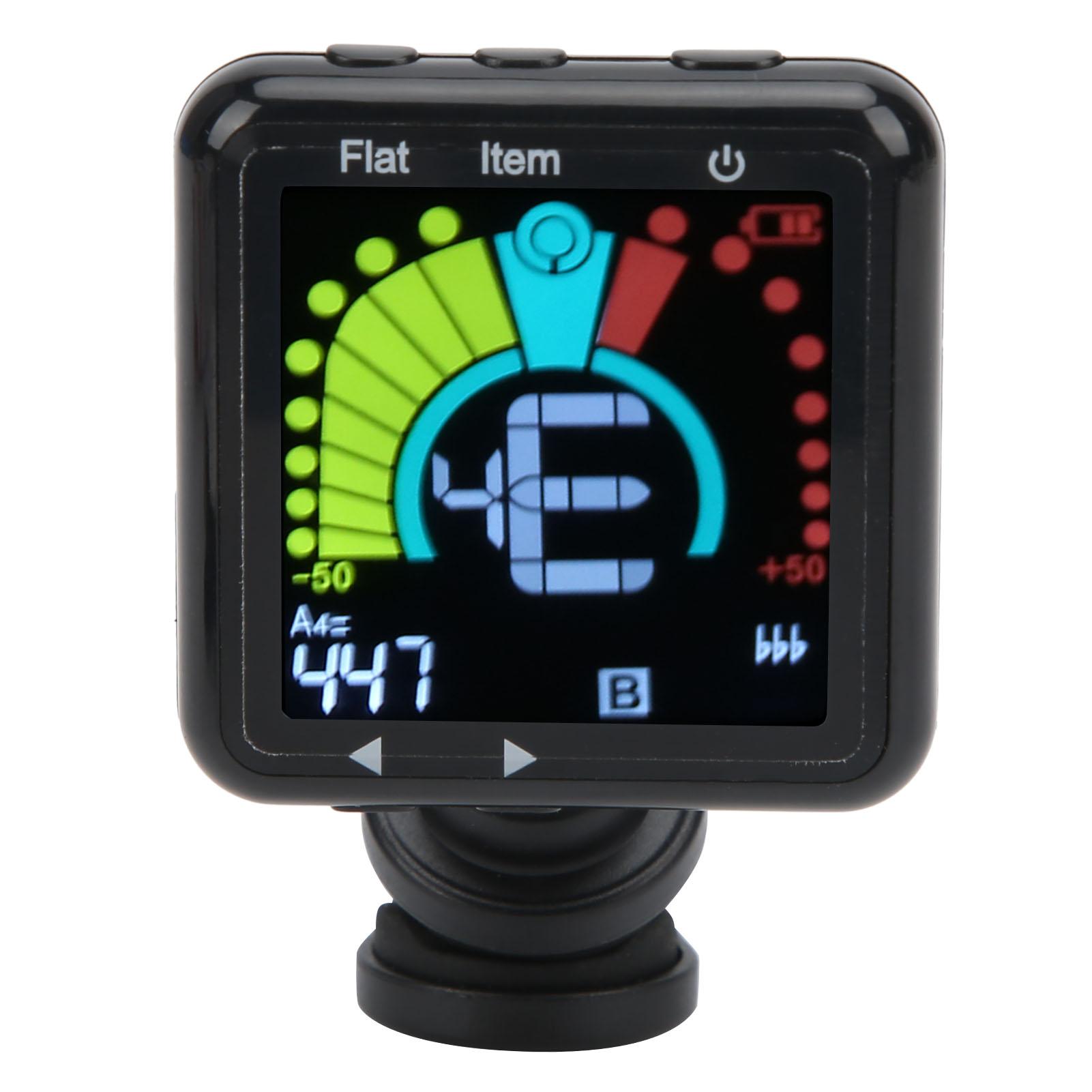 

Универсальный клип-тюнер Съемный Перезаряжаемый Электронный инструмент для настройки струнных инструментов