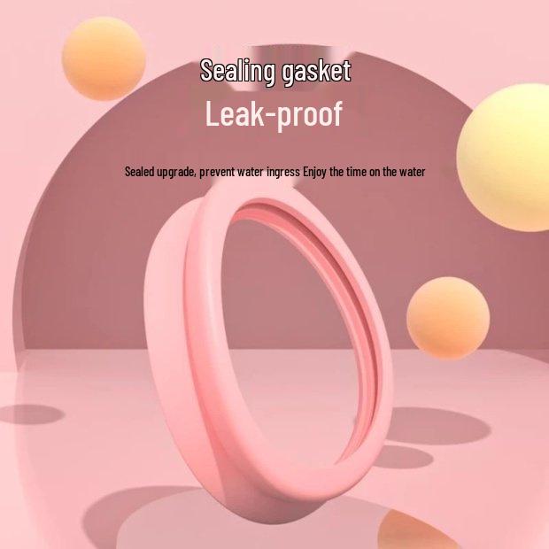 Kids' Pink Cartoon Anti-Fog Swim Goggles - Waterproof, HD Vision for Toddlers