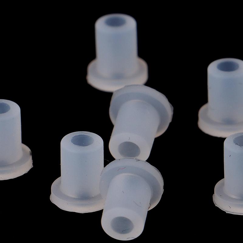 10Pcs Ciss Diy Acessories Sealing Stopper White Silicon Rubber Plug