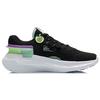 New LiNing Cushioning, Slip Resistant, Abrasion Resistant, Rebound Low Top Running Shoes Women's Black White Green ARHR052-2
