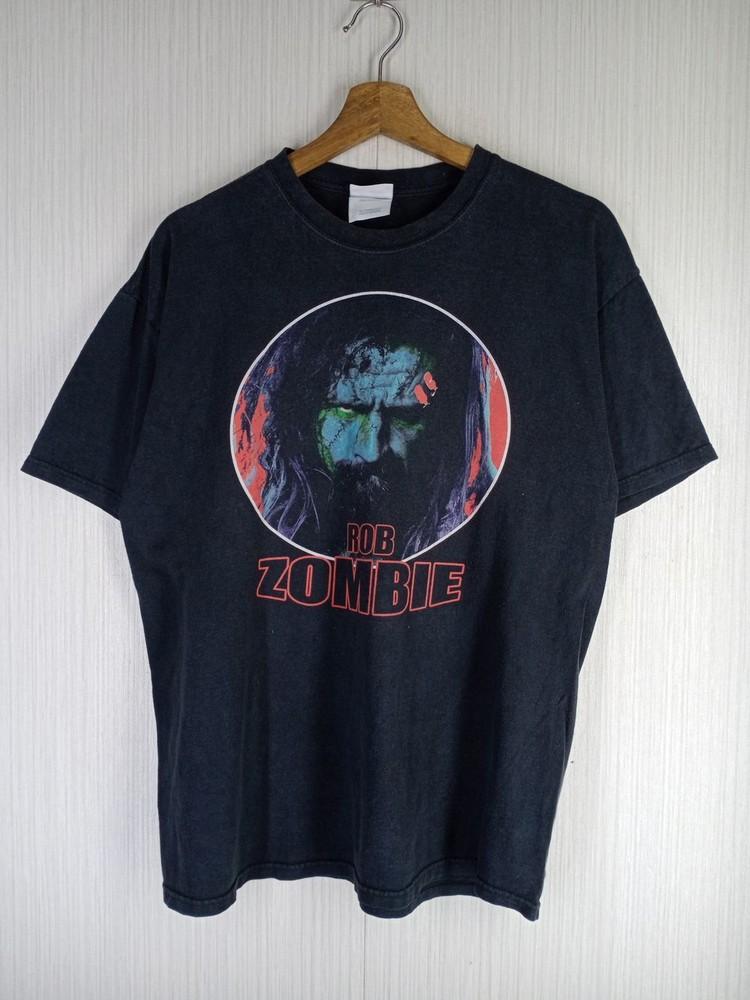 Rare 90's Rob Zombie Basic Style Black Unisex Tshirt Reprint S-5XL KH9586