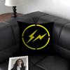 Lightning FFragment DesignS Cushion Cover Natural Linen Organic Fabric DoubleSided Printing Sofa Home Decor Gift Pillow Case