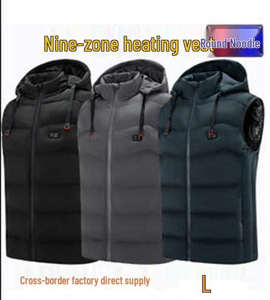 Smart Heated Ski Gloves with Three-Speed Temperature Control for Men and Women - Ideal for Outdoor Cold Protection and Cycling.